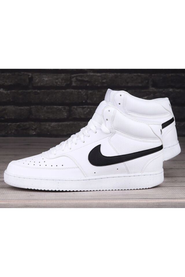 Bco-Negro Nike Court Vision Mid Nn For Erkek BCO-NEGRO - 45