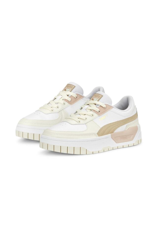Cali Dream Lth Wns Frosted Ivory-PUMA Wh Ayakkabı Frosted Ivory-PUMA White-Light Sand - 37