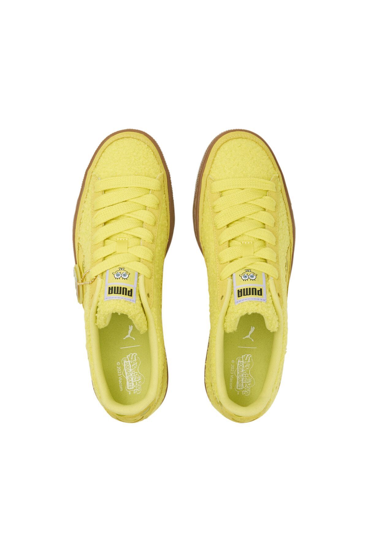 Suede SPONGEBOB Ayakkabı Lucent Yellow-Citronelle - 39