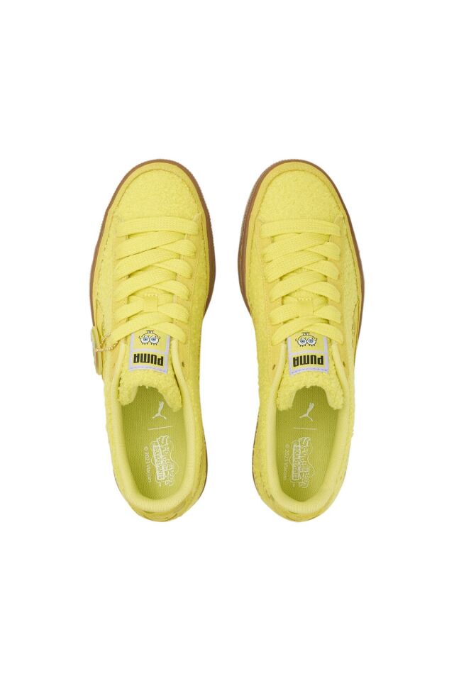 Suede SPONGEBOB Ayakkabı Lucent Yellow-Citronelle - 39