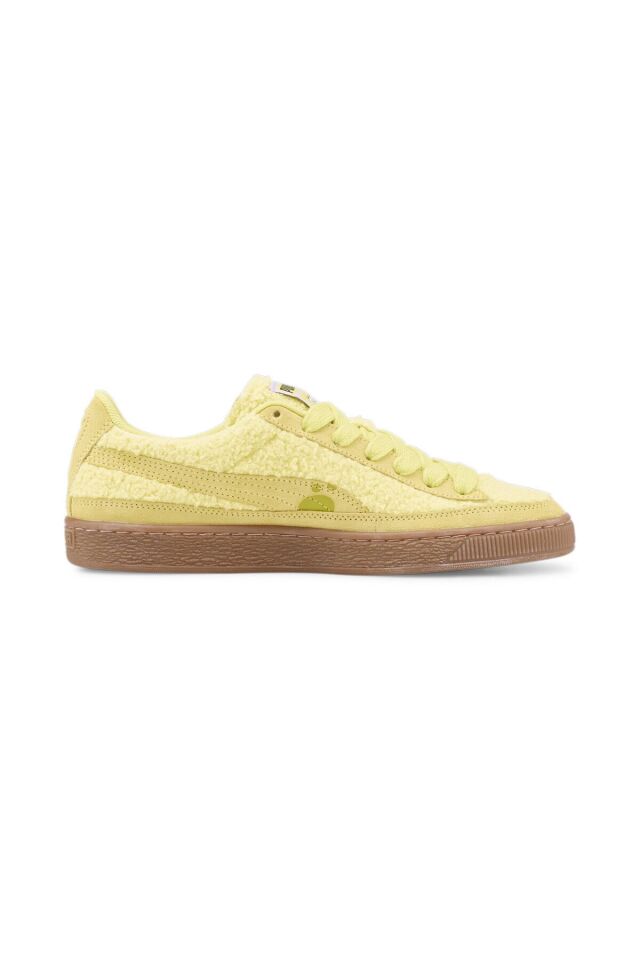 Suede SPONGEBOB Ayakkabı Lucent Yellow-Citronelle - 38,5