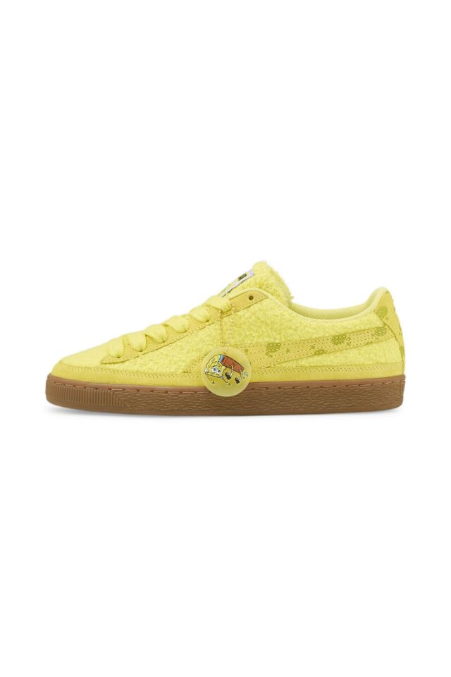 Suede SPONGEBOB Ayakkabı Lucent Yellow-Citronelle - 37,5