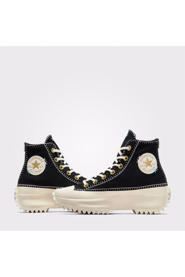 Run Star Hike Unisex Siyah Platform Sneaker