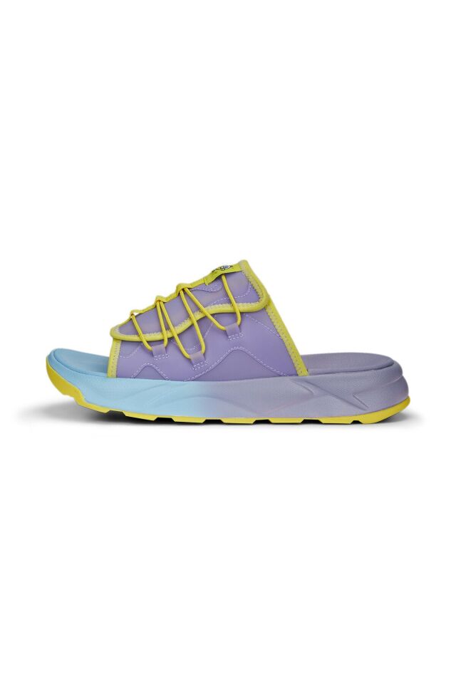 RS-Slide SPONGEBOB Ayakkabı Vivid Violet-Lucent Yellow-Hero Blue - 37