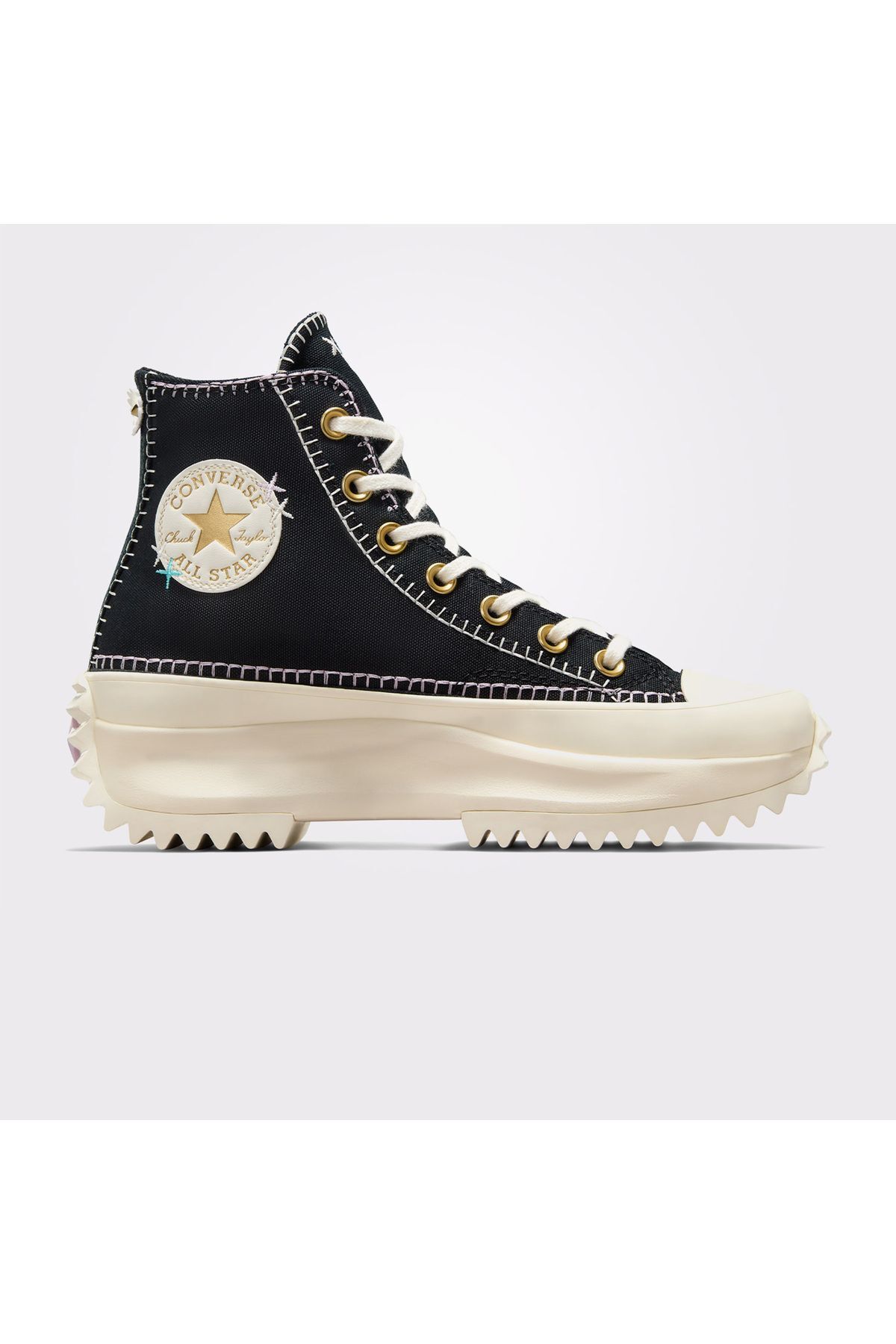Run Star Hike Unisex Siyah Platform Sneaker