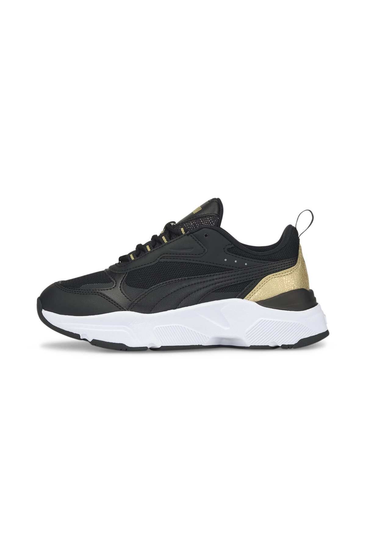 CASSIA DISTRESSED Kadın Ayakkabı Puma Black-Puma Black-Puma Tea - 37,5