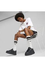 Mayze Stack Deri Spor Ayakkabı Kadın Puma Black - 38