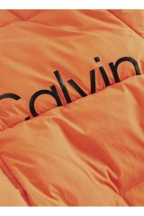 ESSENTIALS NON DOWN LOGO JACKET ORANGE - M