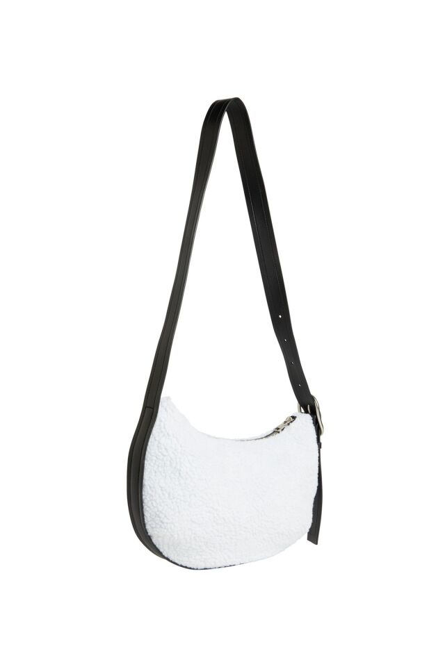 Siyah Kadın 14x28x12 Çapraz Çanta K60K611236