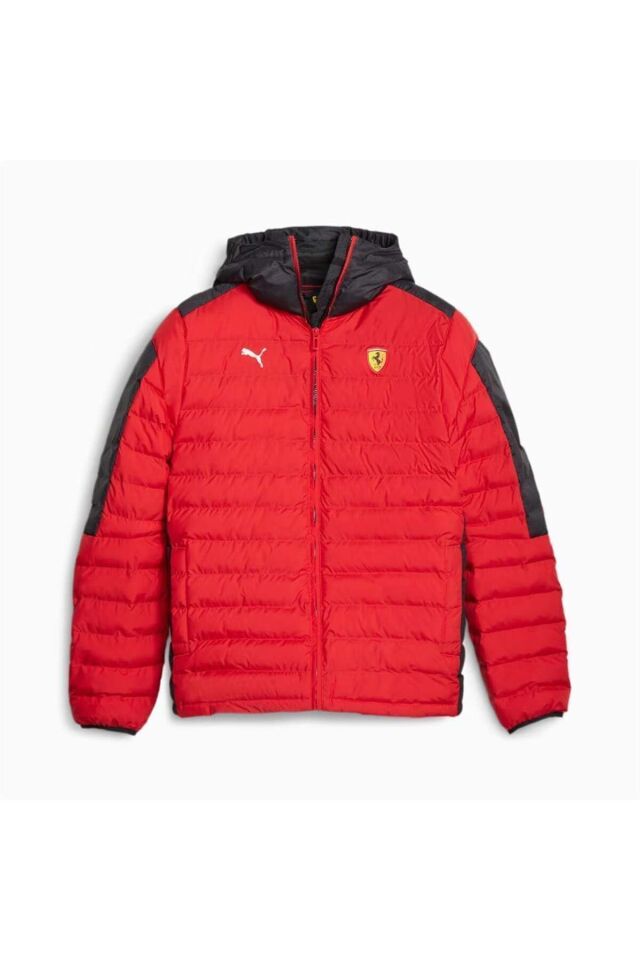 Ferrari Race MT7 Ecolite Padded Jacket SİYAH Erkek Mont