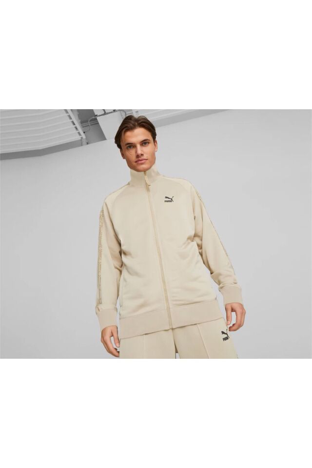 T7 Trend 7 Etter Track Jacket Erkek Günlük Ceket 53834288 Krem