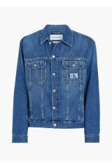 Erkek Denim Ceket J30J3233211A4 Renksiz - L