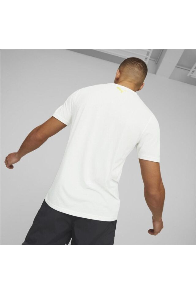 538574 Perımeter Tee 2 Whıte Yetıskın  Spor T-shırt