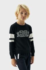 Bg Store Erkek Çocuk Lacivert Kazak 23pfwglyr00 LACİVERT - 6 Yaş