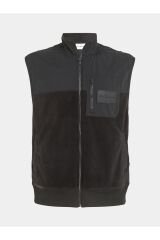 POLAR FLEECE OUTDOOR VEST SİYAH - S