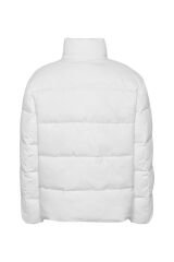 Beyaz Kadın Mont DW0DW15963 Beyaz - M