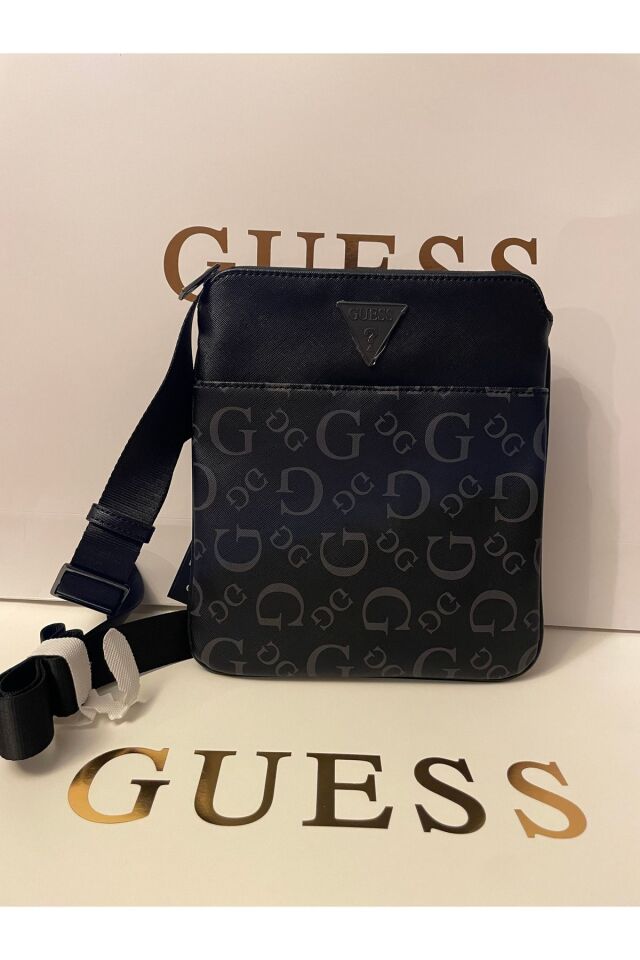 ERKEK ASKILI ÇANTA Siyah