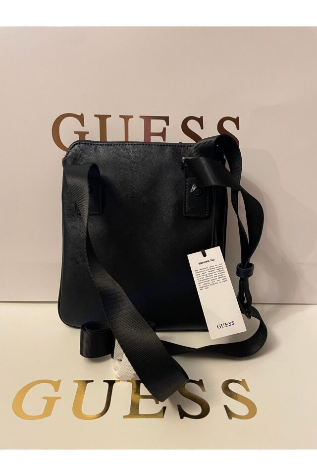 ERKEK ASKILI ÇANTA Siyah