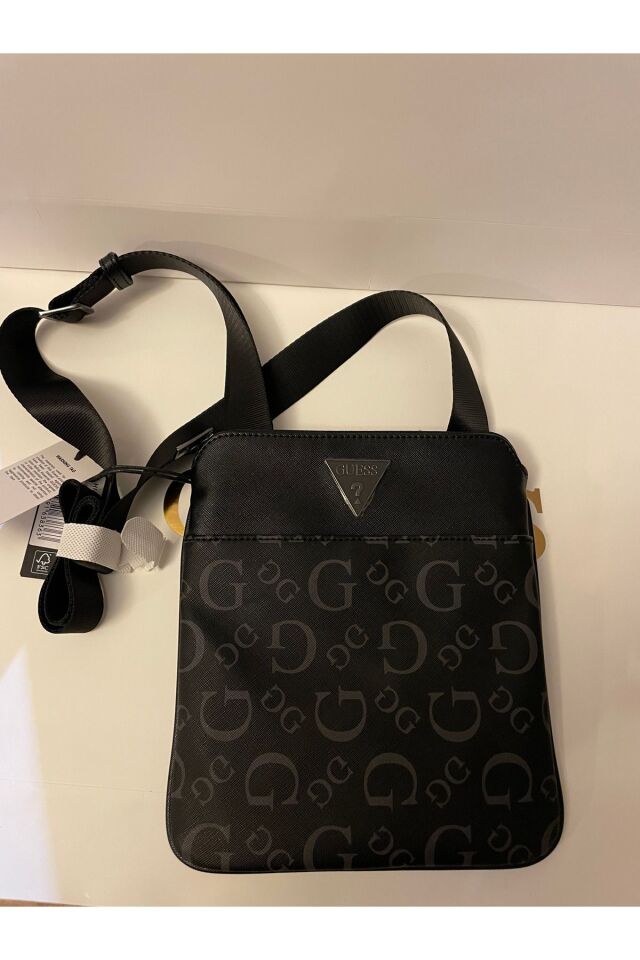 ERKEK ASKILI ÇANTA Siyah