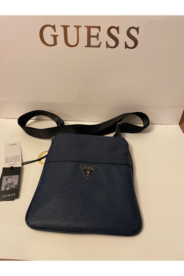 ERKEK ASKILI ÇANTA Lacivert