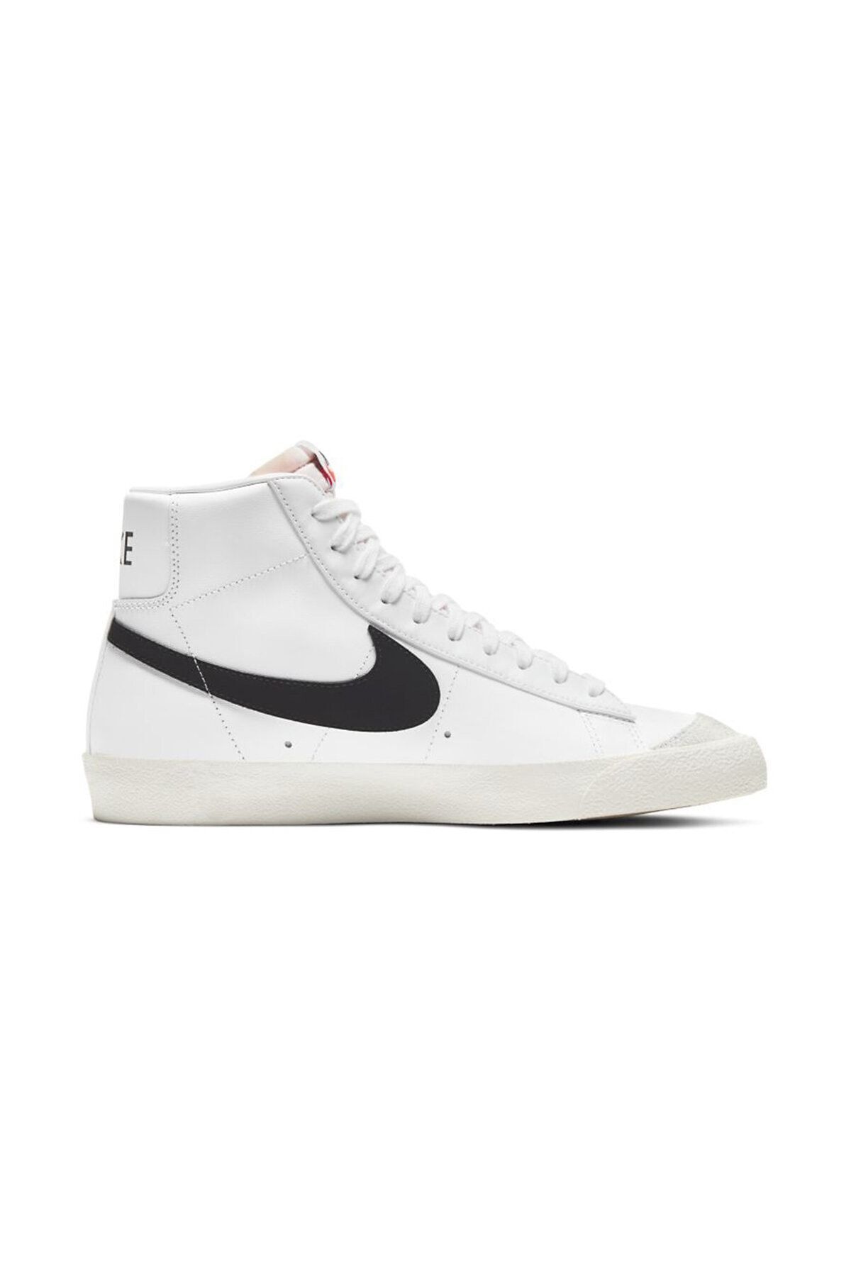 Blazer Mid 77 Vntg Sneaker Spor Ayakkabı BQ6806-100 beyaz - 47