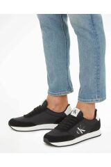 Retro Runner Low Top Sneakers SİYAH - 44