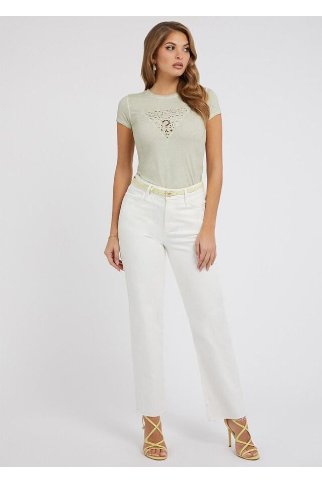 Logo Embroidered Short Sleeves Top Görseldeki renk 2 - M