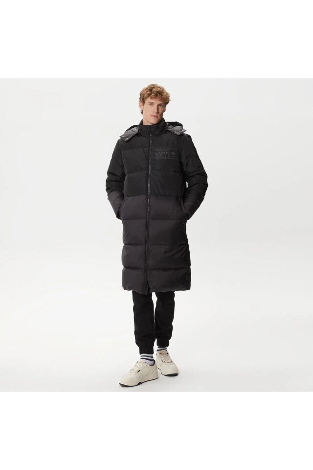 Erkek  Mont Siyah - XL