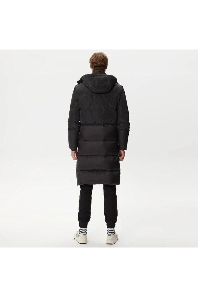 Erkek  Mont Siyah - XL