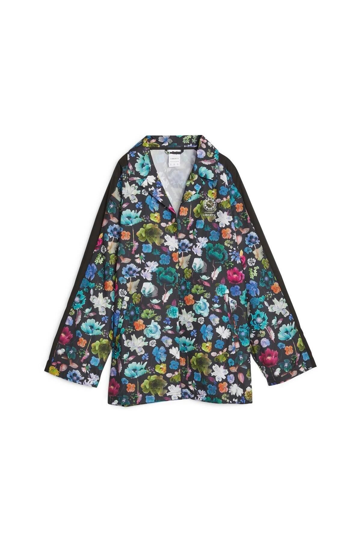 X Liberty T7 Aop Woven Lightweight Kadın Ceket Siyah - XS