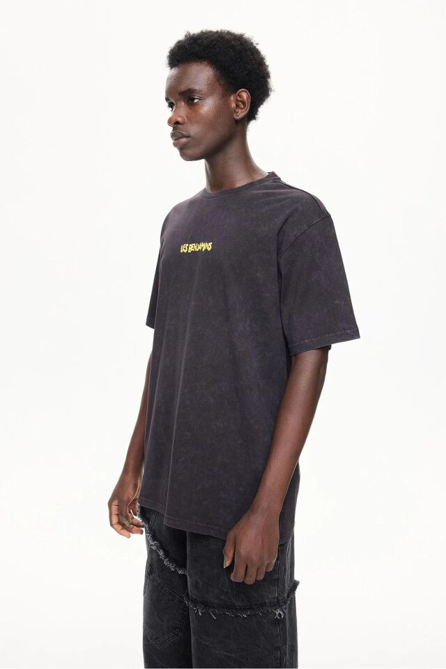 SHORT SLEEVE TEE 063 Antrasit - L