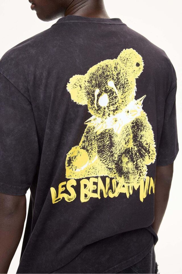 SHORT SLEEVE TEE 063 Antrasit - 3XL