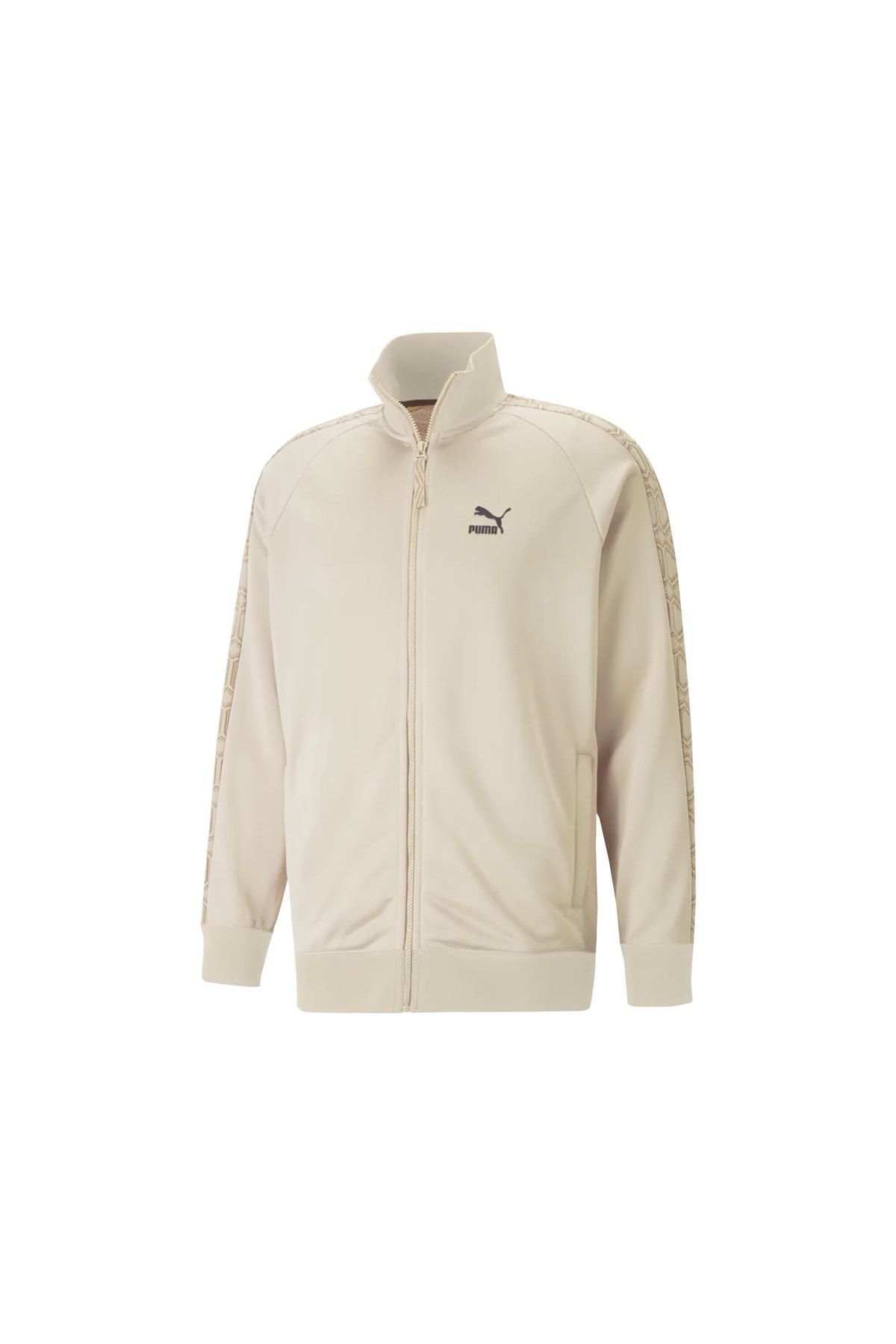 T7 Trend 7 Etter Track Jacket Erkek Günlük Ceket 53834288 Krem Krem - M