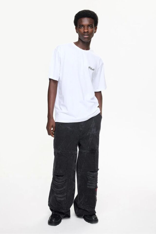 RELAXED TEE 044 Beyaz - M