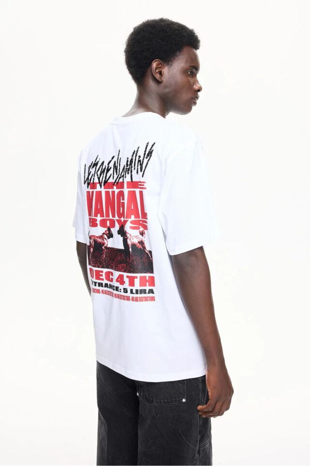 RELAXED TEE 044 Beyaz - M