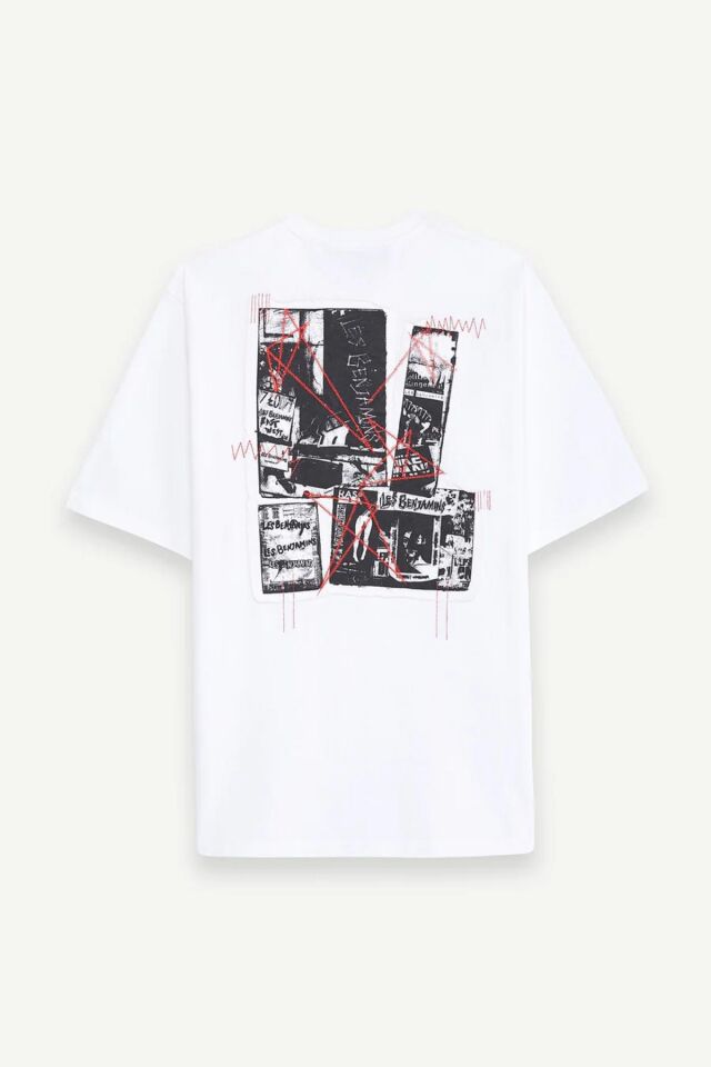 RELAXED TEE Beyaz - S