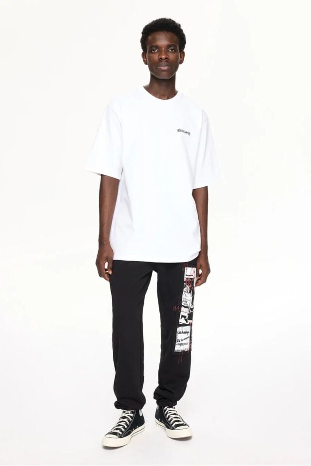 RELAXED TEE Beyaz - S