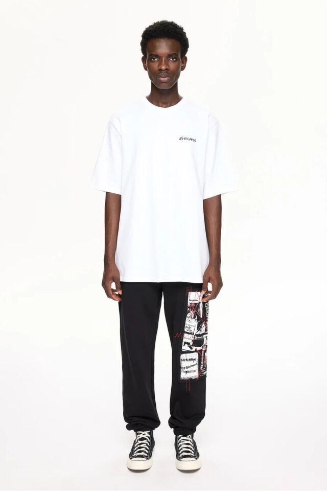 RELAXED TEE Beyaz - S
