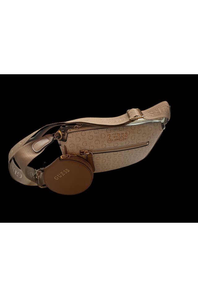 Stennis Mini Top Zip Cross Bej