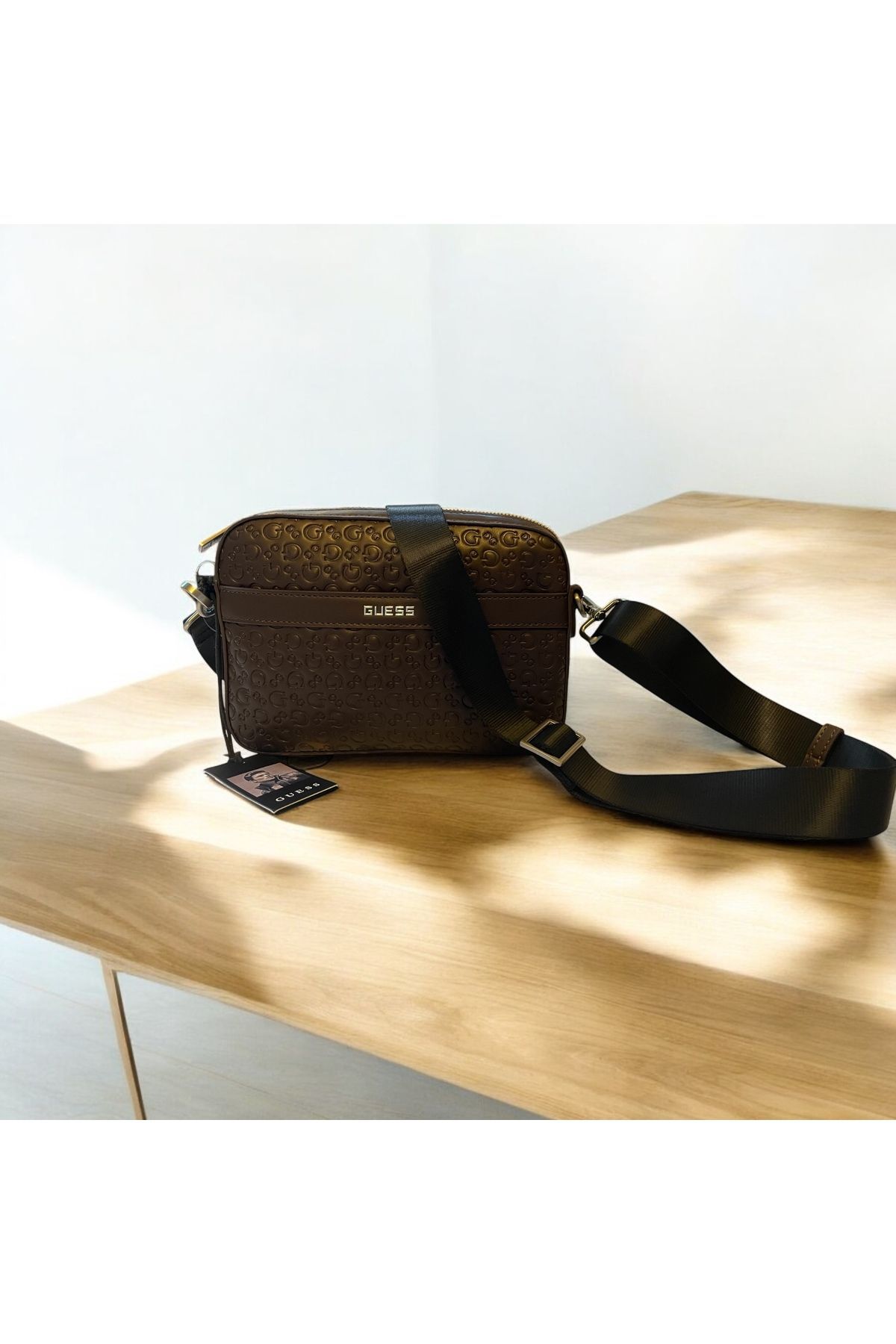 MILBURN CAMERA BAG Kahverengi