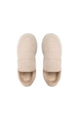 Suede Mayu Slip-on First Sense Wns Bej - 37,5
