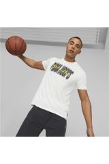 538574 Perımeter Tee 2 Whıte Yetıskın  Spor T-shırt Beyaz - S