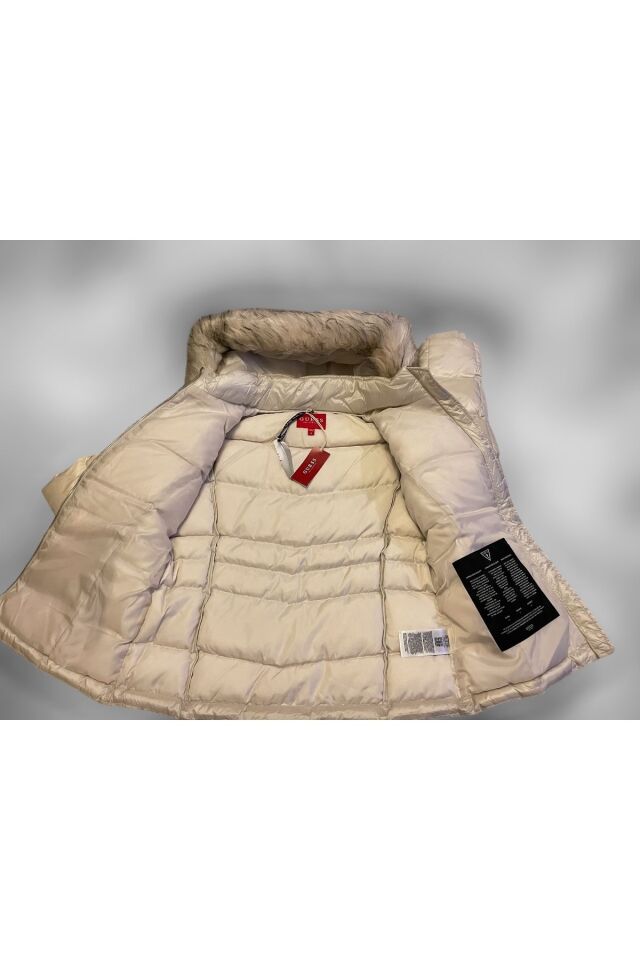 CLARISSA REAL DOWN JACKET Ekru - M