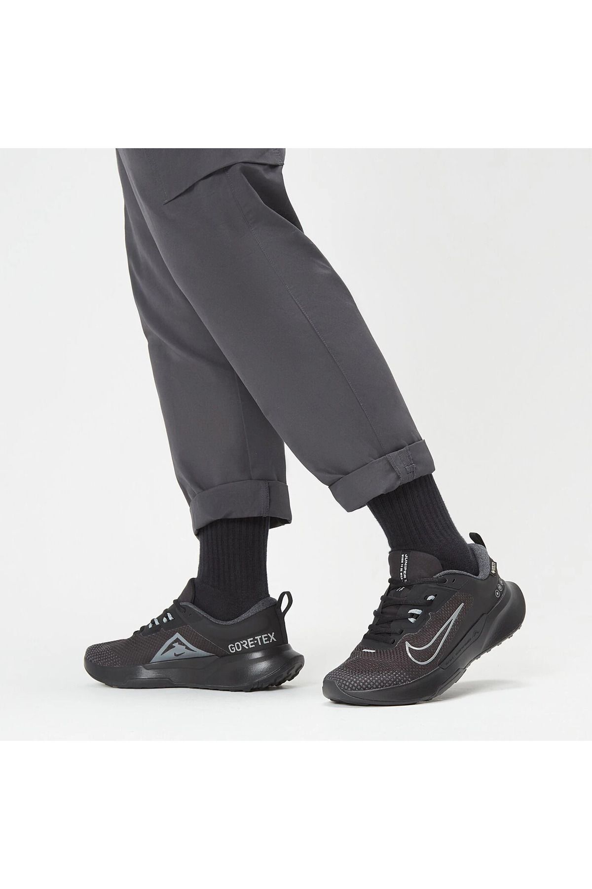 Juniper Trail 2 Gore-tex su geçirmez  Erkek Siyah Koşu Ayakkabısı FB2067-001 Siyah - 40