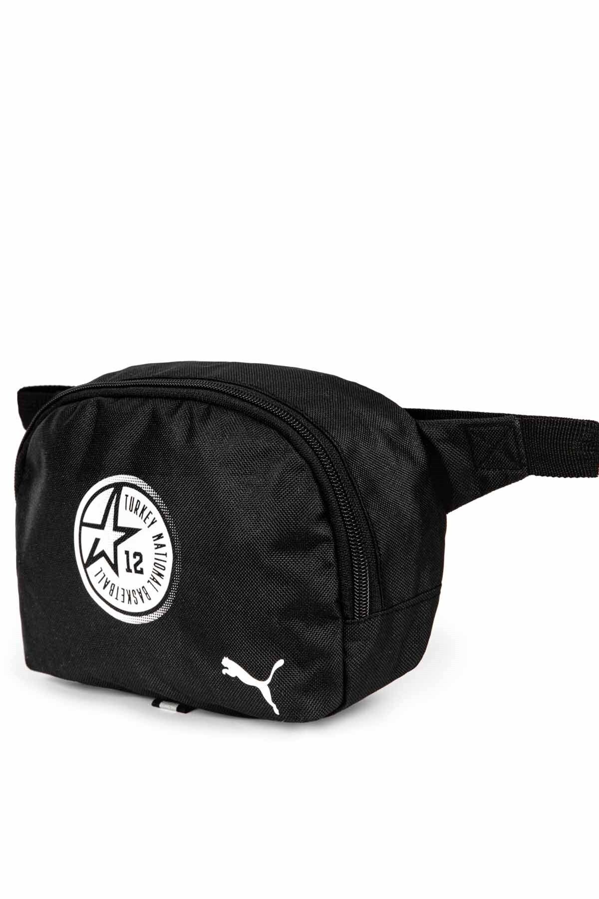 Basketbol Milli Takım Bel Çantası Unisex Bel Çantası 079816-01 Siyah Siyah