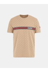 Jamey Erkek Aktif Regular Fit T-Shirt Bej - M