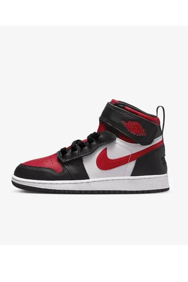 Air Jordan 1 Hi FlyEase Kadın Spor Ayakkabısı Kırmızı-Siyah - 39