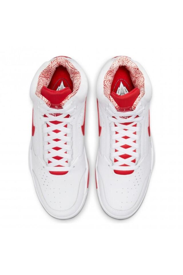 Air Flight Lite Mid Scottie Pippen White University Red Basketbol Ayakkabısı DJ2518-101 BEYAZ - 44