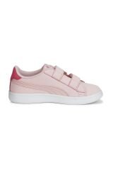 Pembe -  Sneaker - Puma Smash v2 Bfly V PS Almond Blossom-A - 38846101 Almond-Sunset Pink-Silver - 35