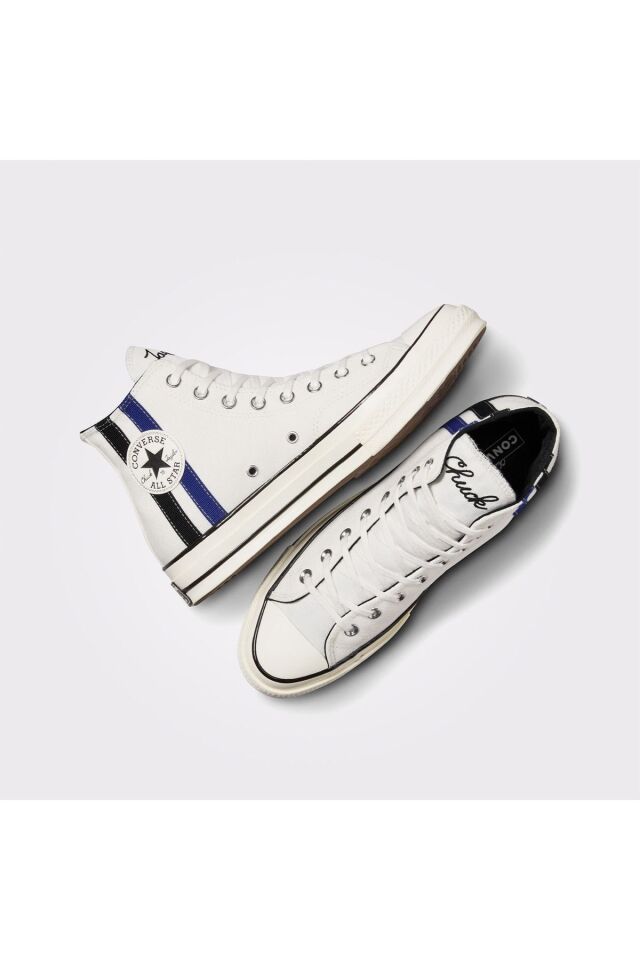 Chuck 70 Archival Stripes Unisex Beyaz Sneaker 103-Beyaz - 37